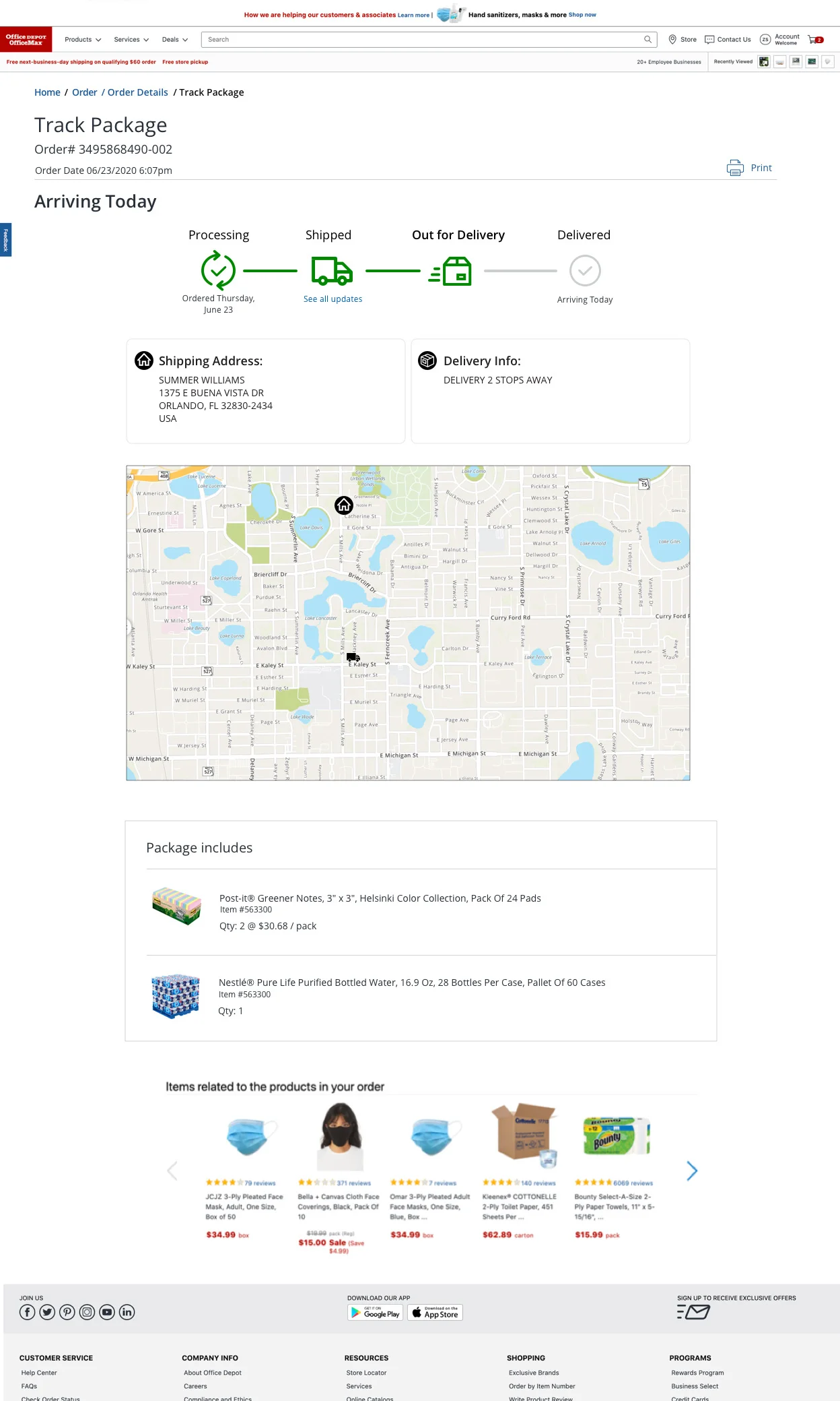 Track package — marketplace template